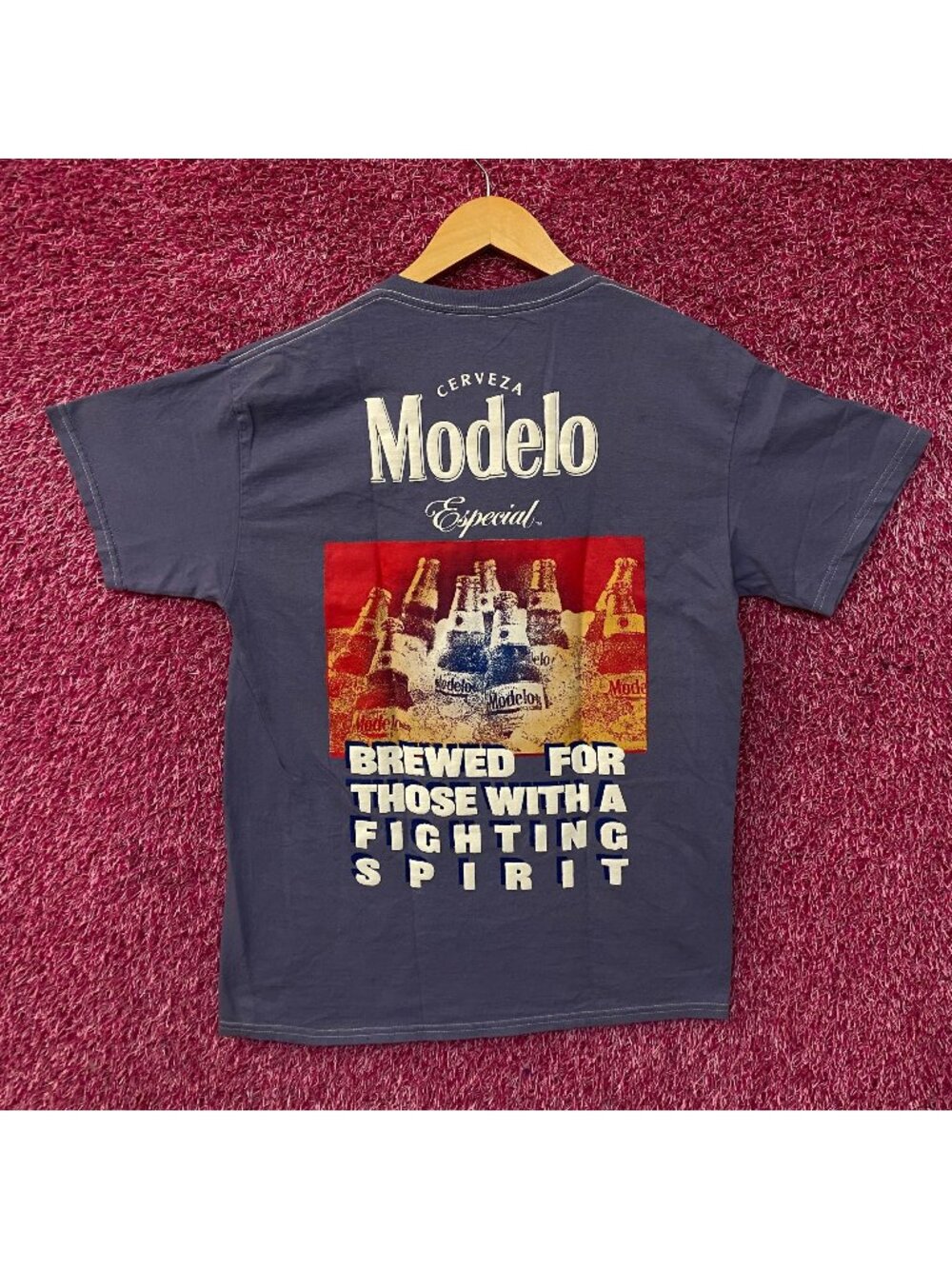 Cerveza Modelo "The Fighting Spirit" Graphic T-Shirt Medium